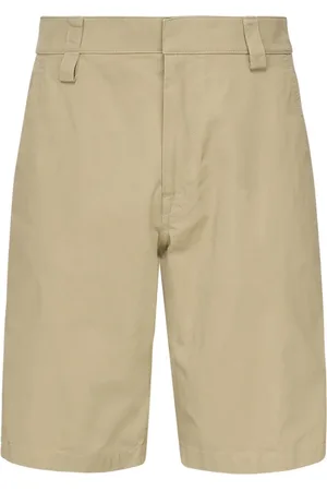 Bottega Veneta Flint Cotton Twill Wide Leg Shorts