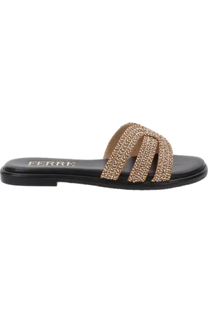 Gianfranco Ferré Sliders, female, , 4 UK, Faux Leather Women