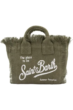 MC2 SAINT BARTH Shoulder Bags, female, , ONE SIZE, Chic Linen Bag with Detachable Strap