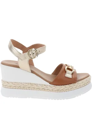 Nero Giardini Wedges, female, , 7 UK, Leather Sandals for Women