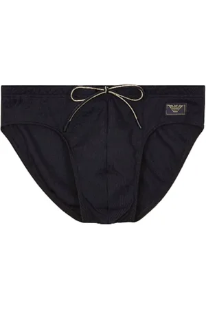Emporio Armani Beachwear, male, , M, Sea Clothing Piquet Satin