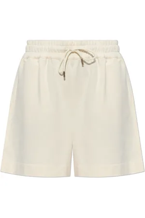 Moncler Short Shorts, female, , M, Cotton Shorts with Logo Patch