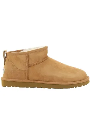 UGG Winter Boots, male, , 8 UK, Mini Leather Ankle Boots with Shearling