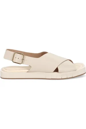 Paloma Barceló Flat Sandals, female, , 7 UK, Ivory Women