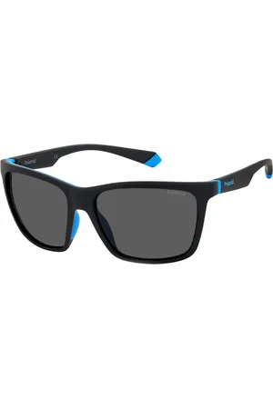Polaroid Sunglasses, male, , 58 MM, Azure/Grey Sunglasses