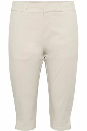 Part Two Cropped Trousers, female, , S, French Oak Capri Trousers Slim Fit