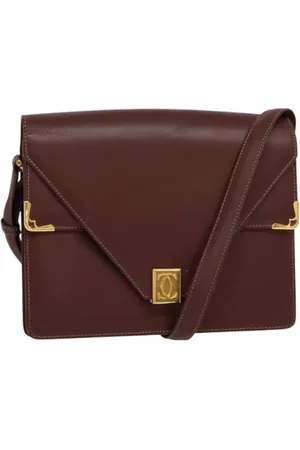Cartier Pre-owned Cross Body Bags, female, , ONE SIZE, Pre-owned Leather shoulder-bags