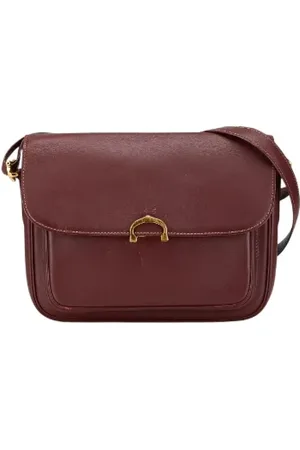 Cartier Pre-owned Cross Body Bags, female, , ONE SIZE, Pre-owned Leather crossbody-bags