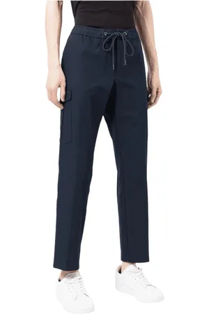 HUGO BOSS Cargo Trousers Navy Contemporary Style