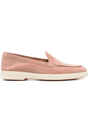 santoni Loafers, female, , 6 UK, Italian Suede Loafers