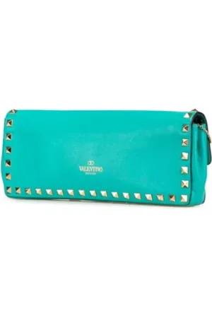 VALENTINO Pre-owned Clutches, female, , ONE SIZE, Pre-owned Leather clutches