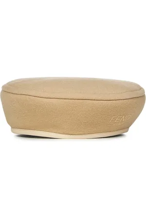Fendi Hats & Caps, female, , M, Kids Hats with Asymmetric Hem
