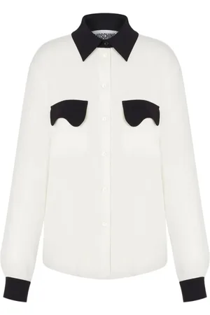 Moschino Shirts, female, , M, Shirt with Contrasting Details