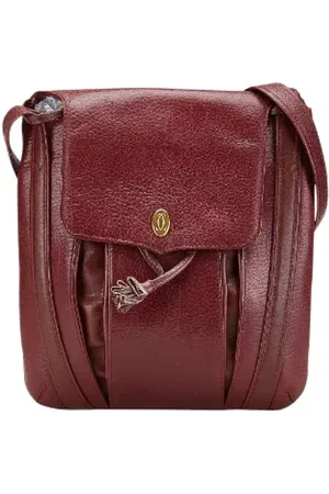 Cartier Pre-owned Cross Body Bags, female, , ONE SIZE, Pre-owned Leather shoulder-bags