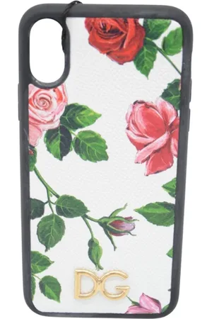 Dolce & Gabbana Floral Print Women iPhone Cover