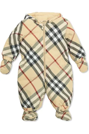 Burberry Body, unisex, , 3 M, Checked Down Overalls