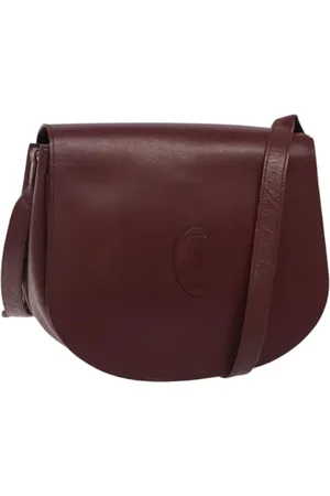 Cartier Pre-owned Cross Body Bags, female, , ONE SIZE, Pre-owned Leather shoulder-bags