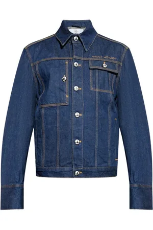 Vivienne Westwood Denim Jackets, male, , L, Dark Button-Up Shirt