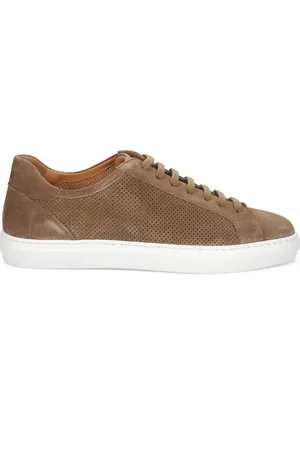 ROSSANO BISCONTI Sneakers, male, , 9 UK, Casual Perforated Suede Shoes