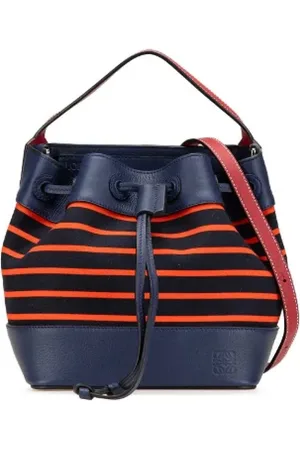 Loewe Pre-owned Bucket Bags, female, , ONE SIZE, Pre-owned Canvas shoulder-bags