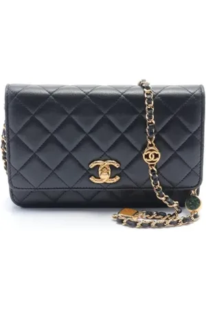 CHANEL Pre-owned Cross Body Bags, female, , ONE SIZE, Pre-owned Leather crossbody-bags