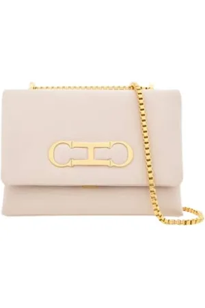 Carolina Herrera Cross Body Bags, female, , ONE SIZE, Soft Magnolia Insignia Crossbody Bag