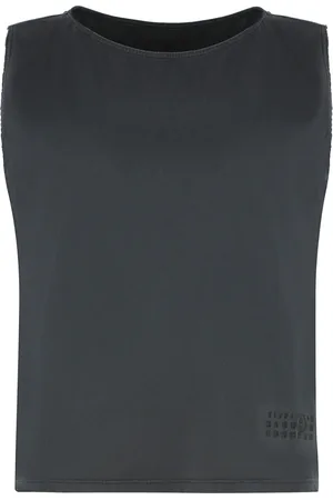 Maison Margiela Sleeveless Tops, female, , S, Vintage Cotton Tank Top
