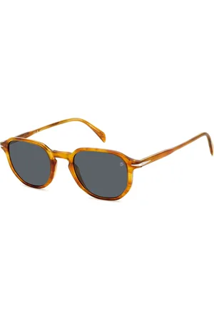 DB EYEWEAR BY DAVID BECKHAM Sunglasses, male, , 50 MM, Striped Brown/Grey Sunglasses