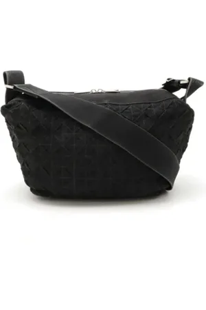 Bottega Veneta Pre-owned Cross Body Bags, female, , ONE SIZE, Pre-owned Canvas shoulder-bags