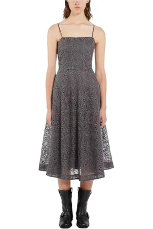 MARELLA Midi Dresses, female, , M, Slate Lace Midi Dress