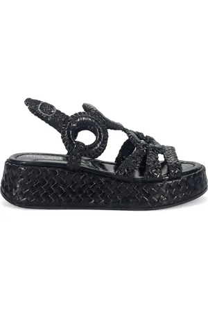 Pon´s quintana Hand-Woven Platform Sandal