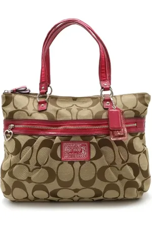 Coach Pre-owned Tote Bags, female, , ONE SIZE, Pre-owned Canvas shoulder-bags