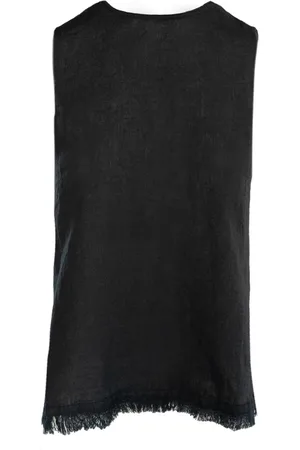 Hest HÉST, Sleeveless Tops, female, , S, Lila Linen Woven Top