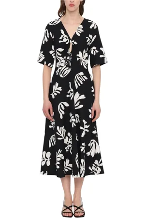 MARELLA Midi Dresses, female, , L, Timeless Linen Dress