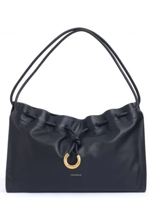 Coccinelle Handbags, female, , ONE SIZE, Leather Bag with Metal C