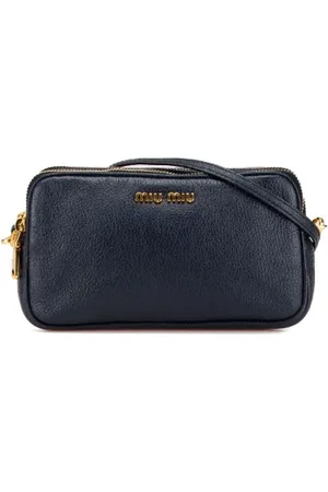 Miu Miu Pre-owned Cross Body Bags, female, , ONE SIZE, Pre-owned Leather shoulder-bags
