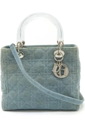Dior Pre-owned Handbags, female, , ONE SIZE, Pre-owned Denim handbags