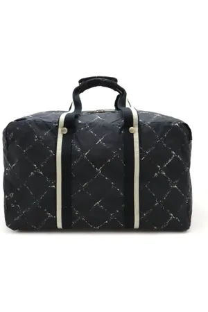 CHANEL Pre-owned Weekend Bags, unisex, , ONE SIZE, Pre-owned Canvas travel-bags