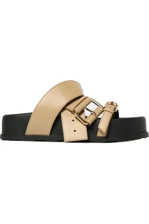 Moschino Belted Low Sandal Platform