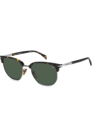 DB EYEWEAR BY DAVID BECKHAM Havana Green Sunglasses