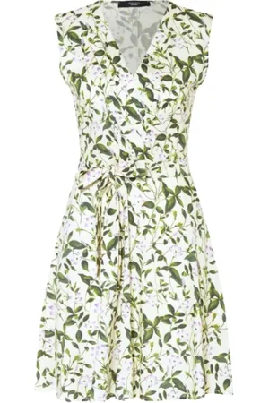 Max Mara Crossed V-neck cotton jersey dress Osiris