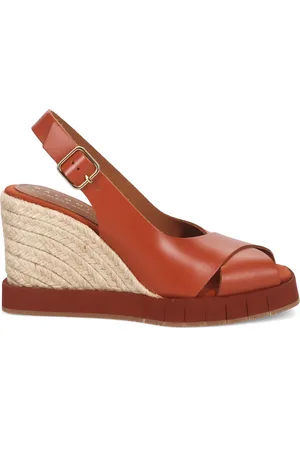 Paloma Barceló Wanda Calidis Terracota Leather Sandals
