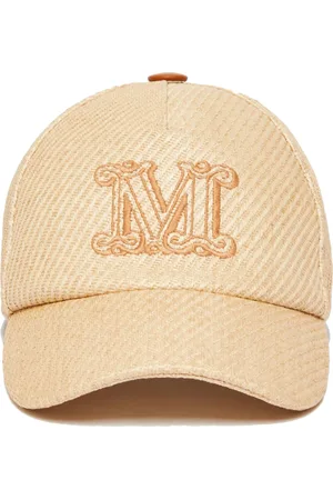 Max Mara Caps, female, , 58 CM, Embroidered Logo Hat Italy Made