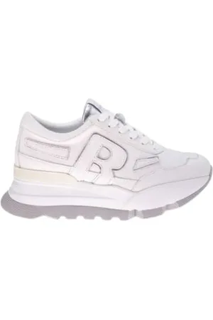 Rucoline Leather Sneaker with Silver Details