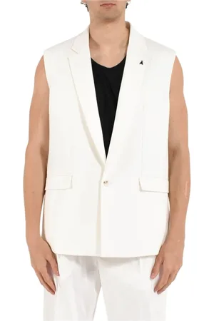 Patrizia Pepe Vests, male, , XL, Wool Stretch Sleeveless Jacket