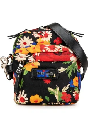 Miu Miu Pre-owned Cross Body Bags, female, , ONE SIZE, Pre-owned Canvas crossbody-bags