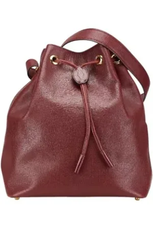 Cartier Pre-owned Bucket Bags, female, , ONE SIZE, Pre-owned Leather shoulder-bags
