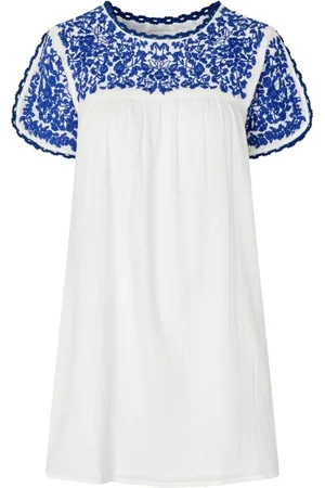 Lollys Laundry Short Dresses, female, , M, Short Dress with Embroidered Details