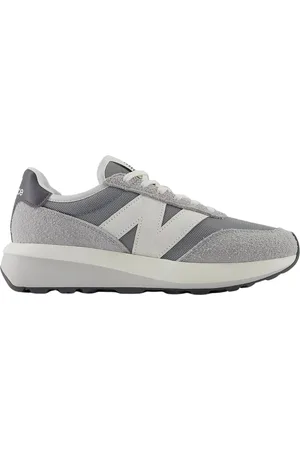 New Balance Grey Kids Trainers Vintage Style