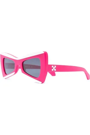 OFF-WHITE Sunglasses, female, , ONE SIZE, Cherry Cat-Eye Sunglasses